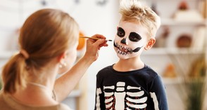Masky na Halloween domácej výroby